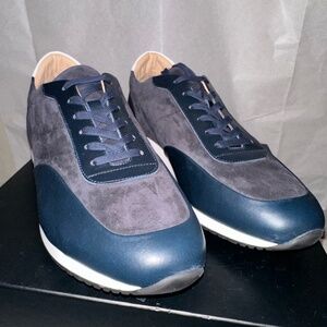 Saks Fifth Avenue COLLECTION Suede & Leather Sneakers